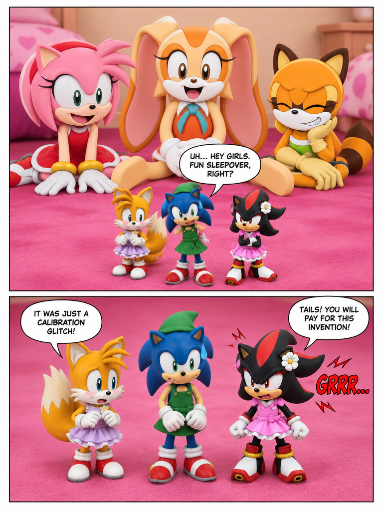 Slumber Party Playtime (page 1 of 4)