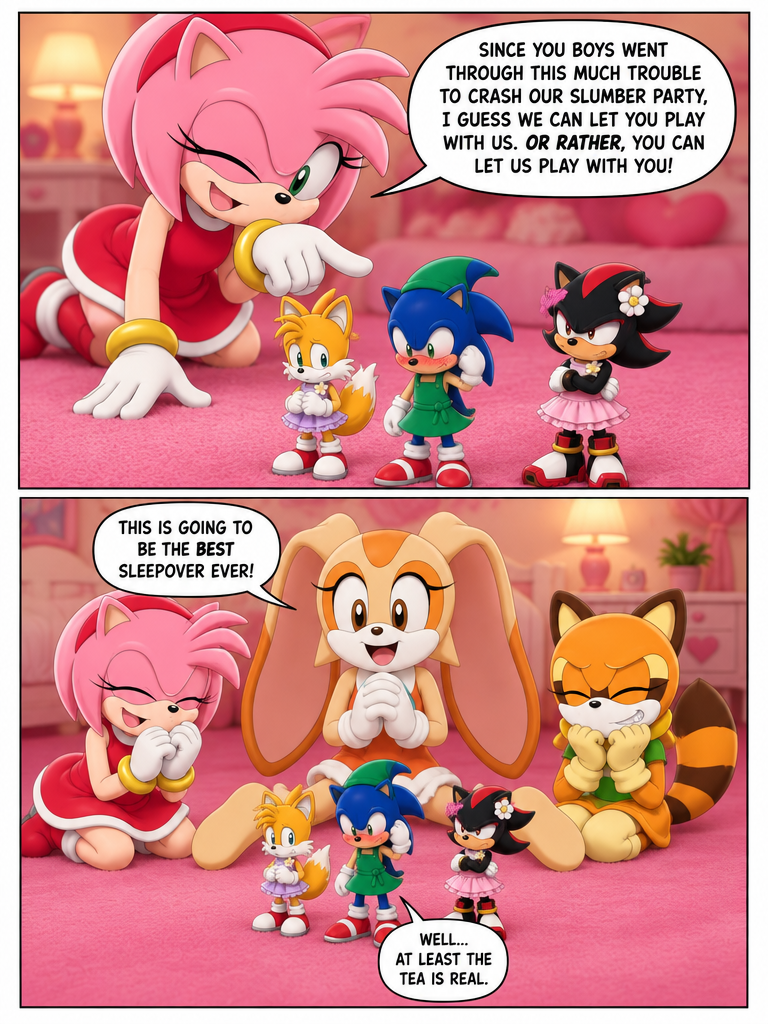 Slumber Party Playtime (page 4 of 4)