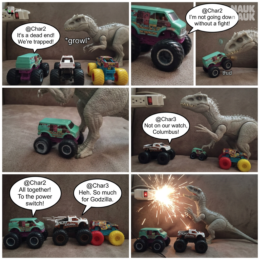 Monster Truck Backroom Escape