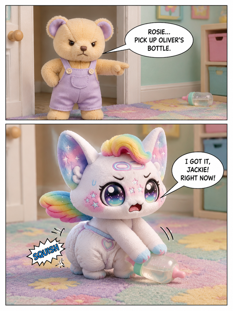 Rosie's Diaper Trouble (page 2 of 4)