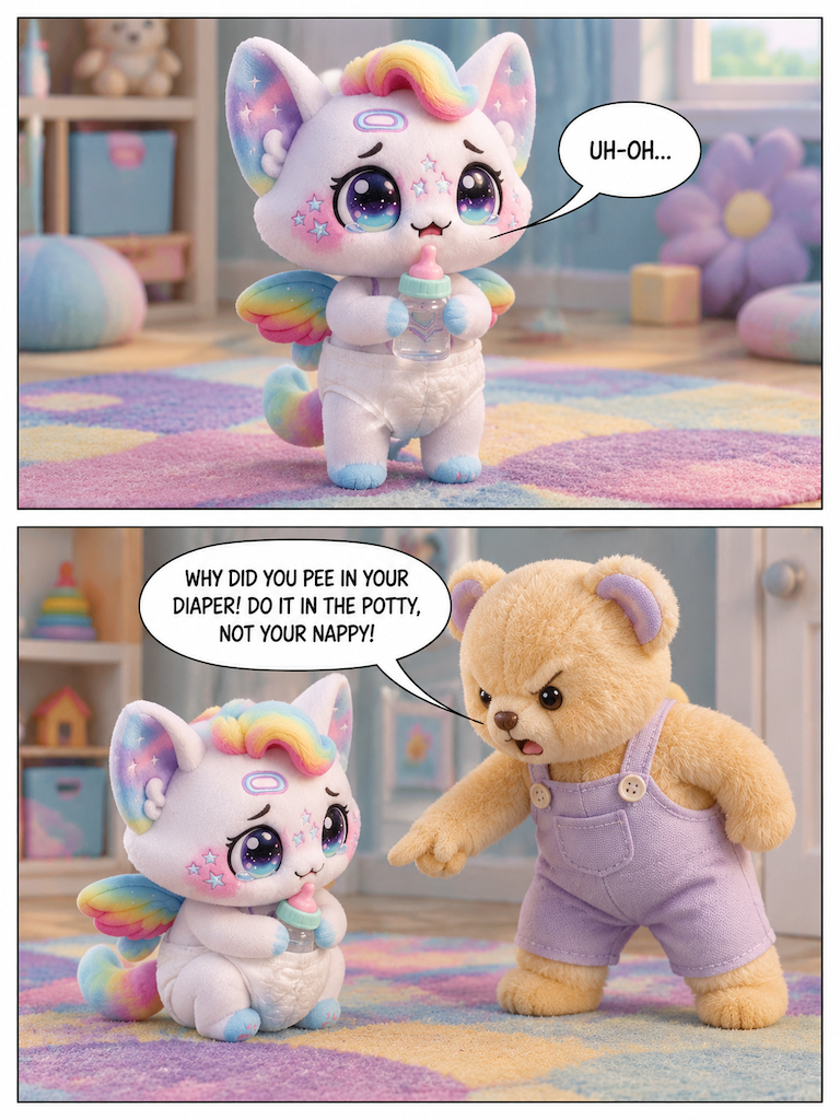 Rosie's Diaper Trouble (page 3 of 4)