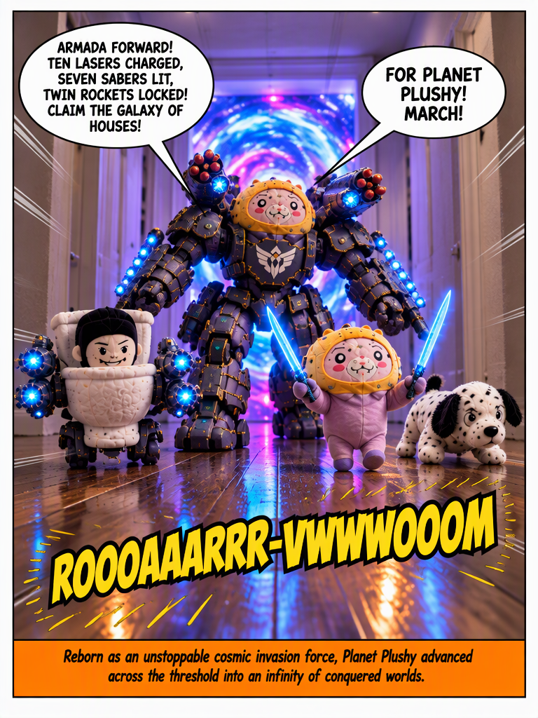 Cosmic Conquest: The Plush Titan Rises (page 4 of 4)