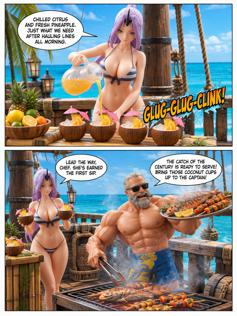One piece Sunlit Spoils and Galley Feasts (page 3 of 4)