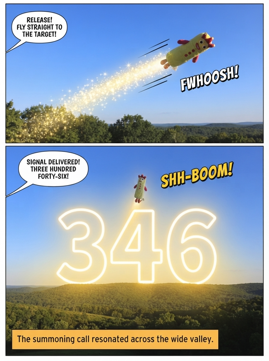 The Signal to Three Hundred Forty-Six (page 3 of 4)