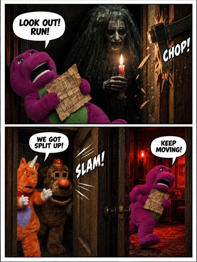 Escape from the Shadow House (page 2 of 4)