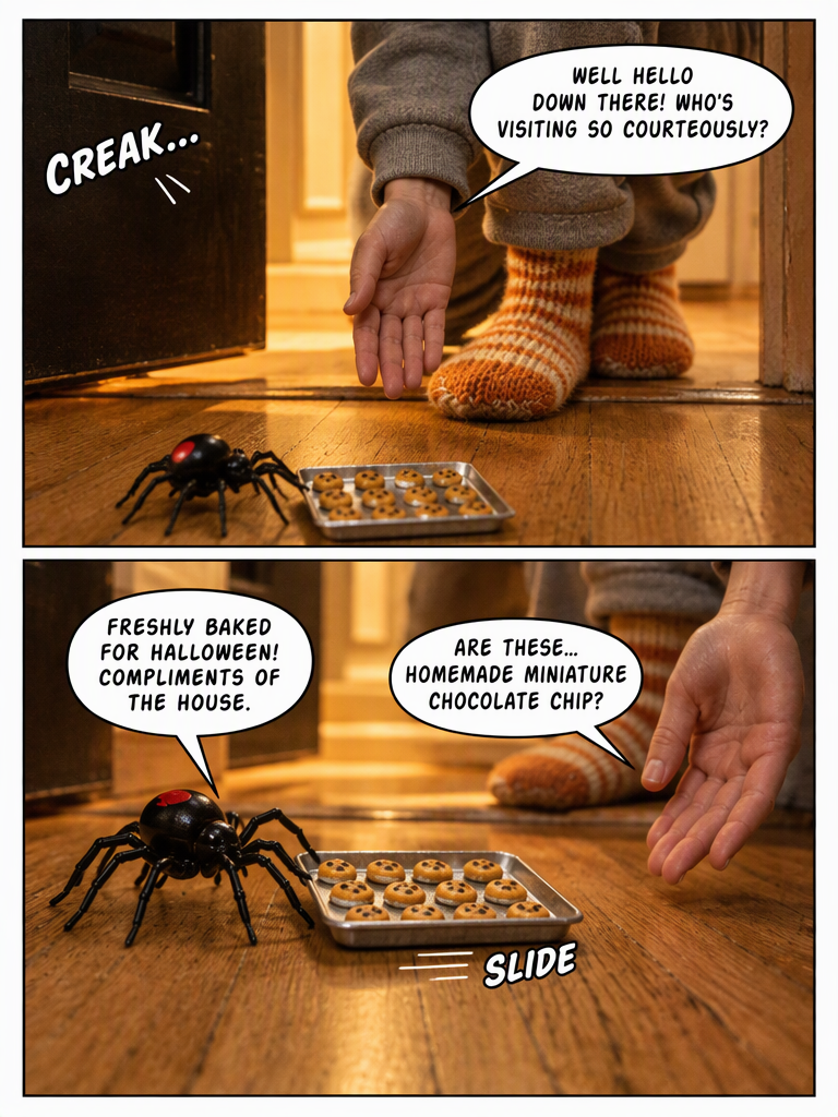 Reverse Trick or Treat (page 3 of 4)