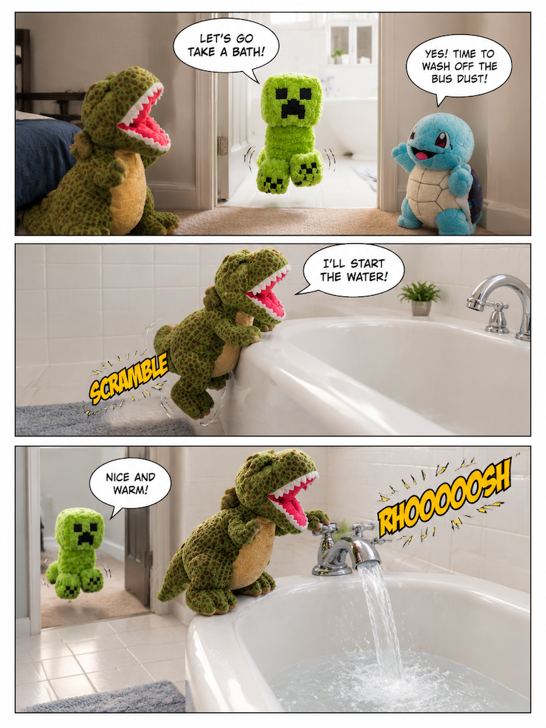 The Race to the Bubble Bath (page 3 of 4)