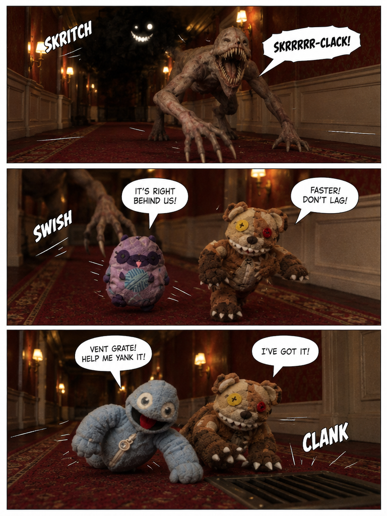 Escape Through the Red Corridor (page 2 of 4)