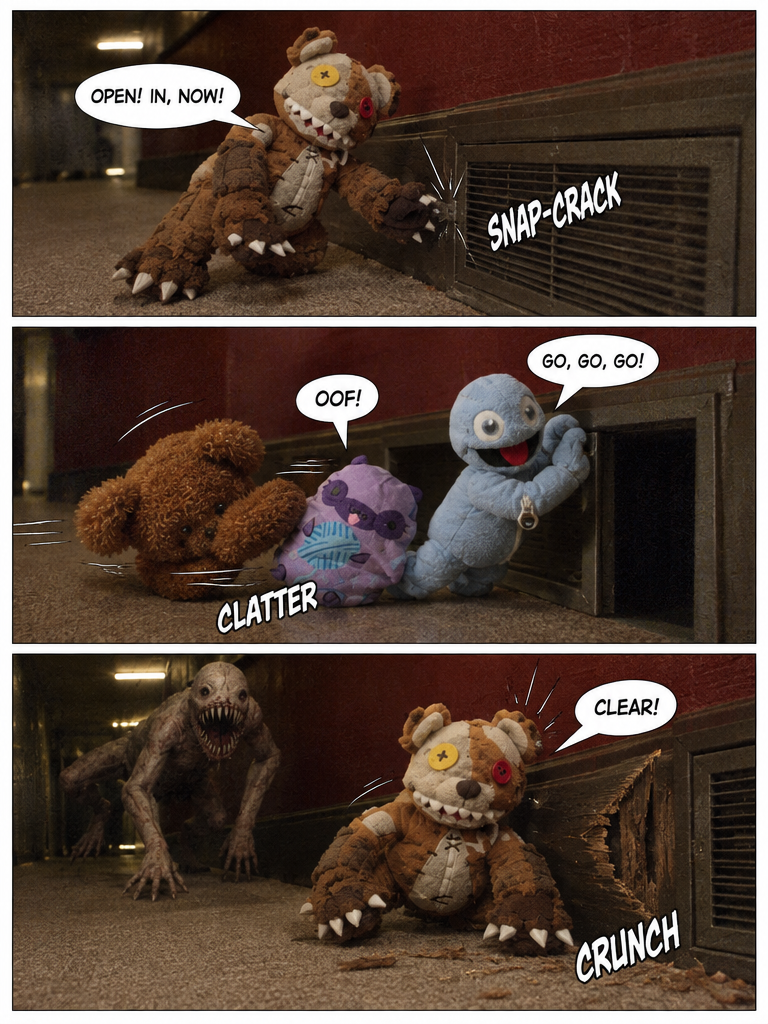 Escape Through the Red Corridor (page 3 of 4)