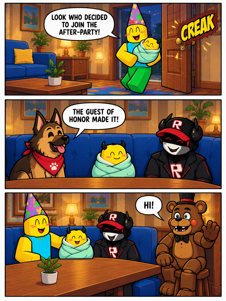 Baby Noob's Birthday Surprise (page 7 of 12)