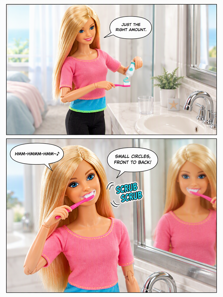 Barbie's Fresh Morning Wake-Up (page 2 of 4)