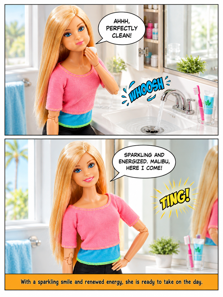 Barbie's Fresh Morning Wake-Up (page 4 of 4)