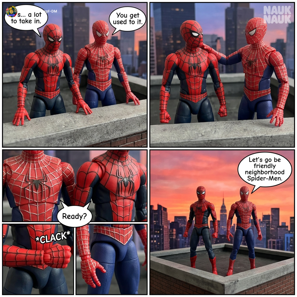 Spider-Man: Two heroes, one city v1.0 Comics Storyboard version
