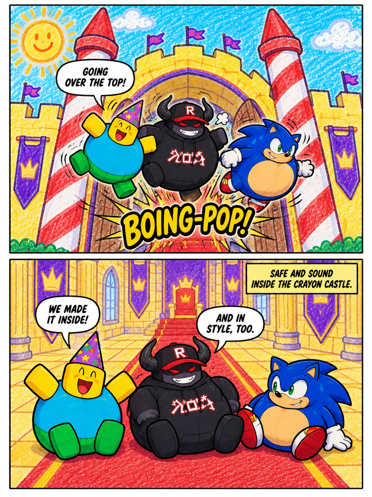 Squeeze Through the Crayon Gate (page 4 of 4)