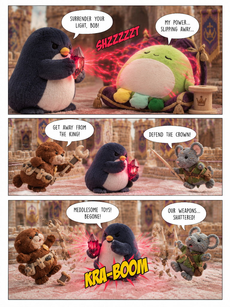 The Crimson Crystal of the Penguin Noble (page 2 of 4)