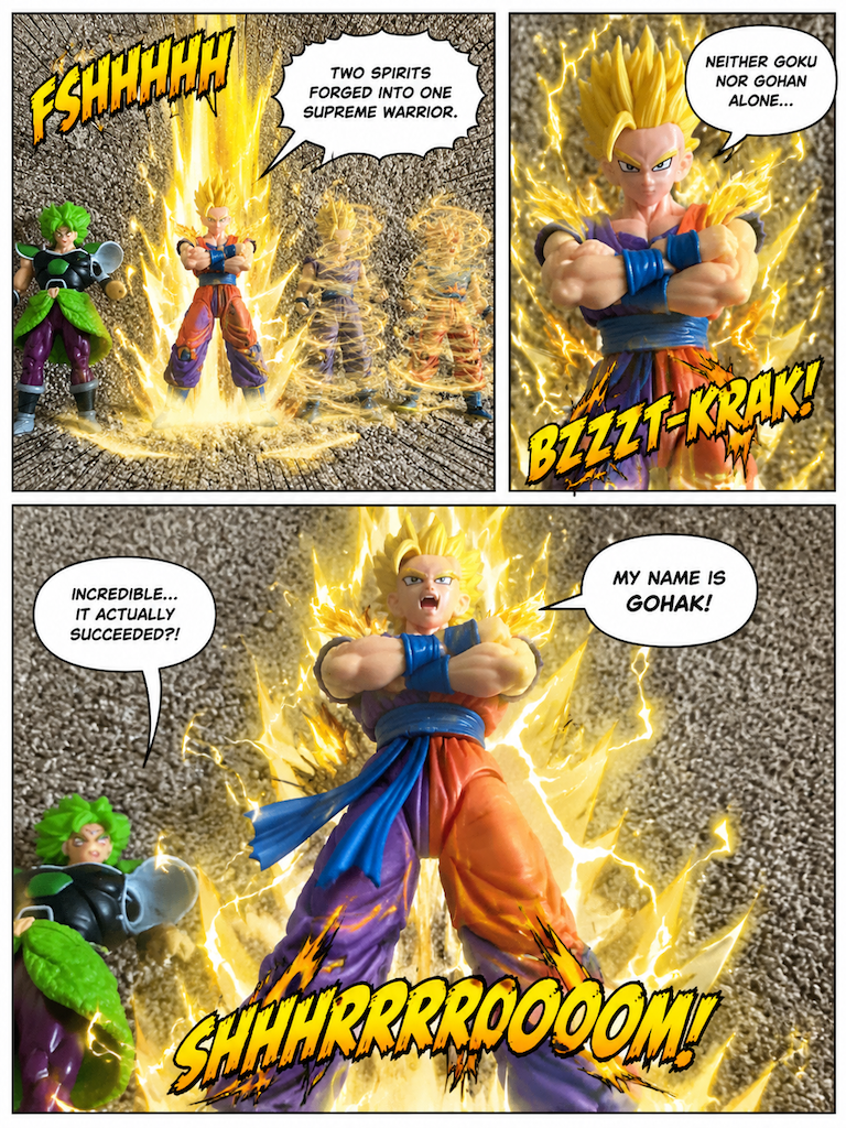 Fusion on the Carpet: Birth of Gohak (page 3 of 4)