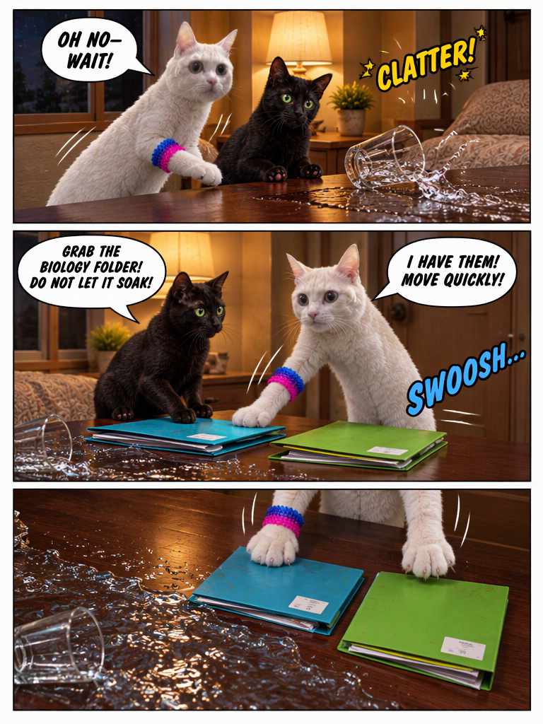 Midnight Spill on the Study Desk (page 2 of 4)