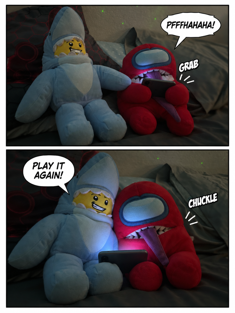 Shark Guy and Red Bean Watch a Video (page 4 of 4)