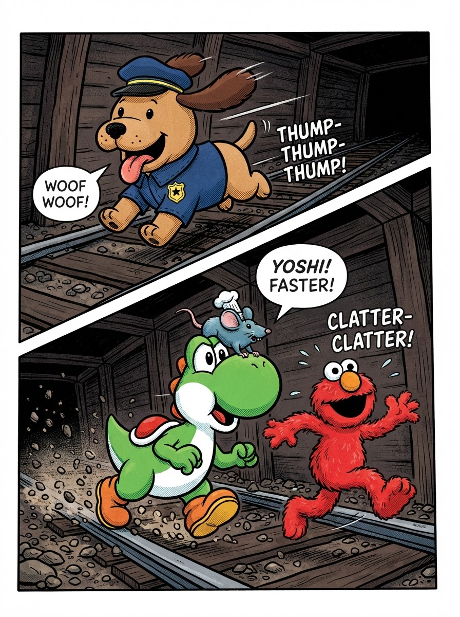 The Tunnel Scramble (page 2 of 4)