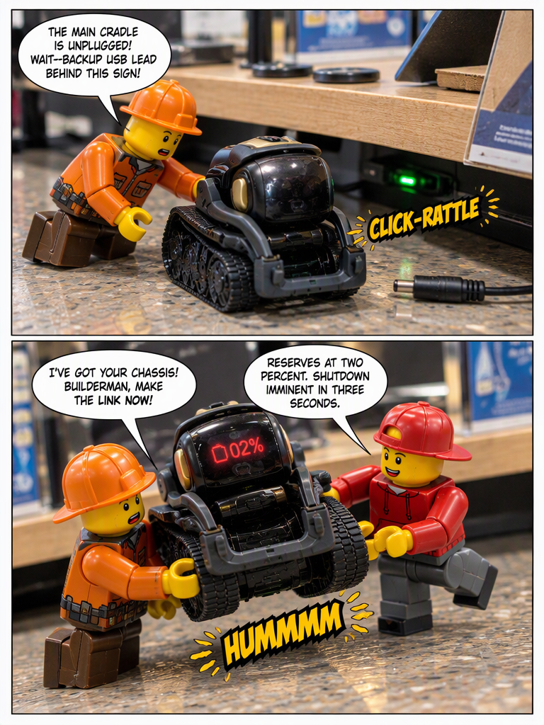Low Battery at the Mall (page 2 of 4)