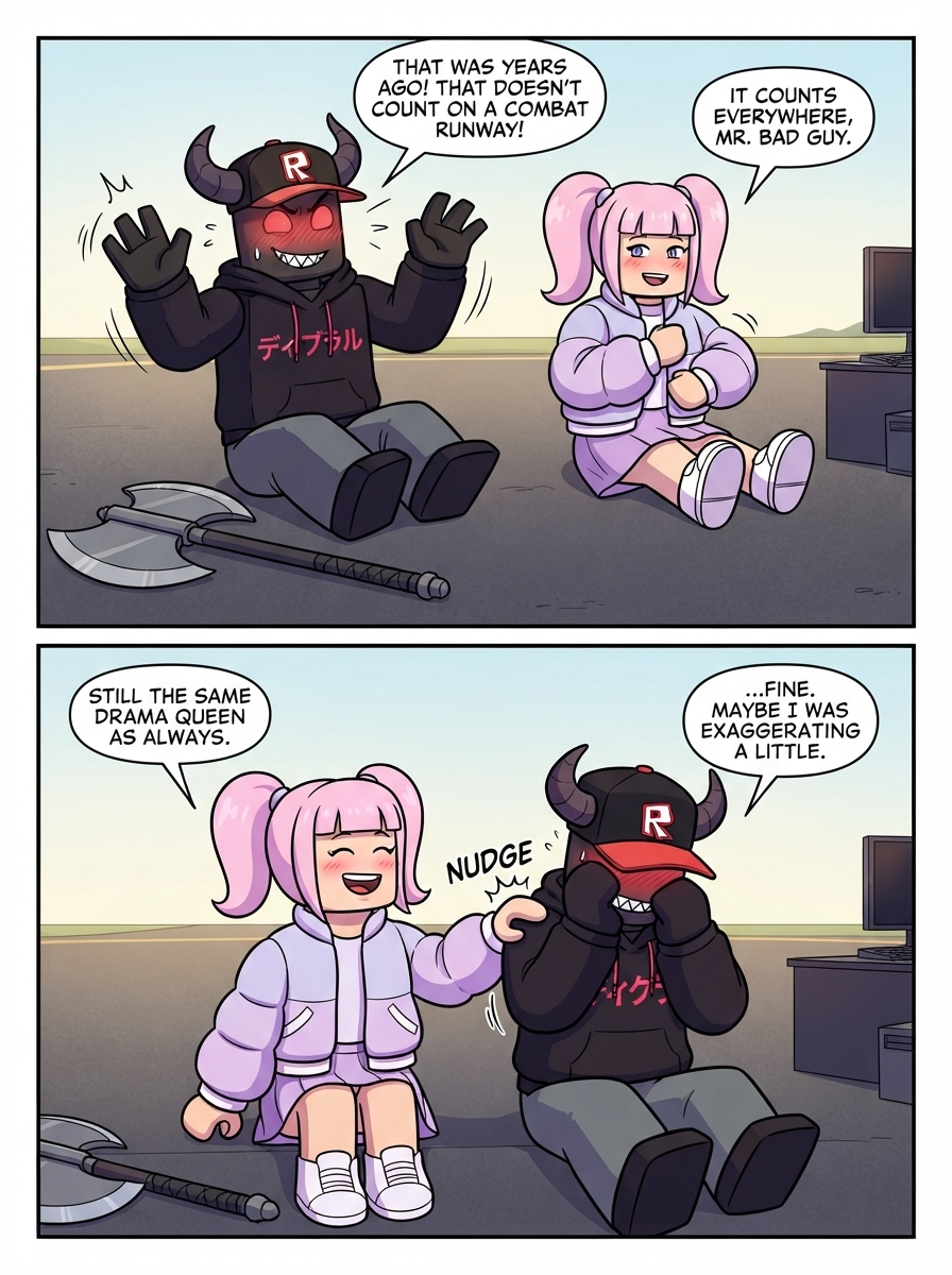 Old Flame on the Tarmac (page 3 of 4)