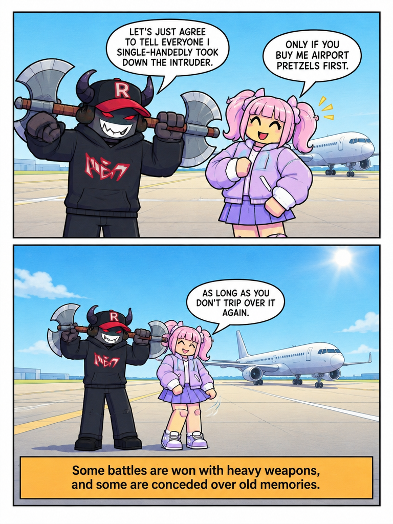 Old Flame on the Tarmac (page 4 of 4)
