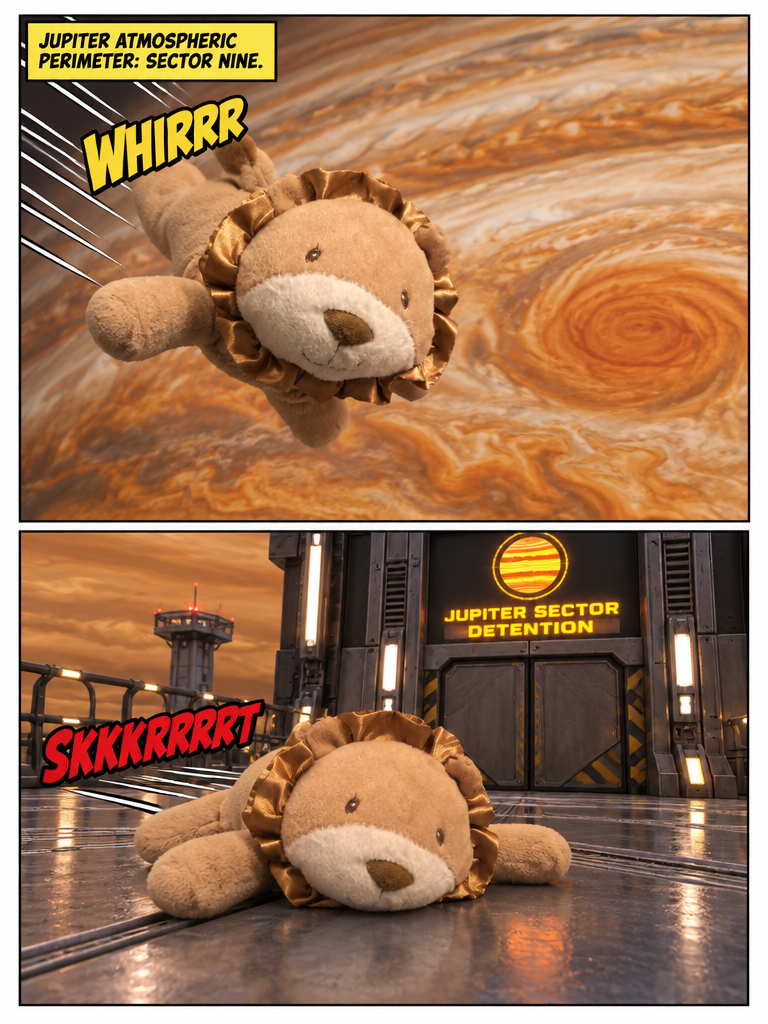 The Lion Sent to Jupiter Jail (page 3 of 4)