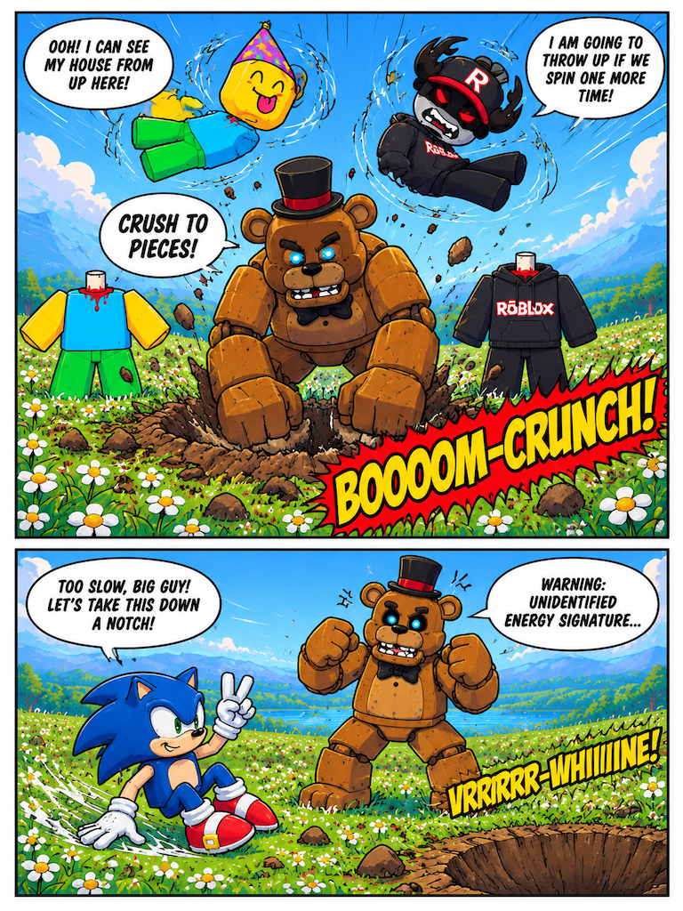 A Blue Blur on the Hill (page 2 of 4)