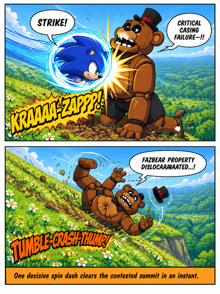 A Blue Blur on the Hill (page 3 of 4)