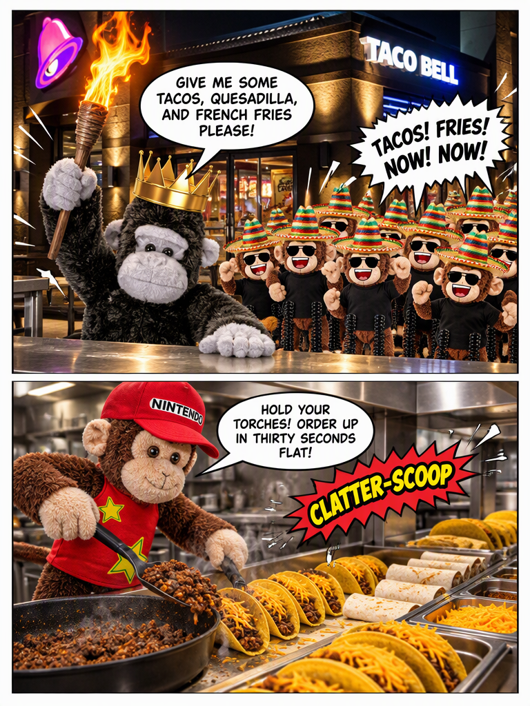 THE GORILLA AT WORK (page 3 of 4)