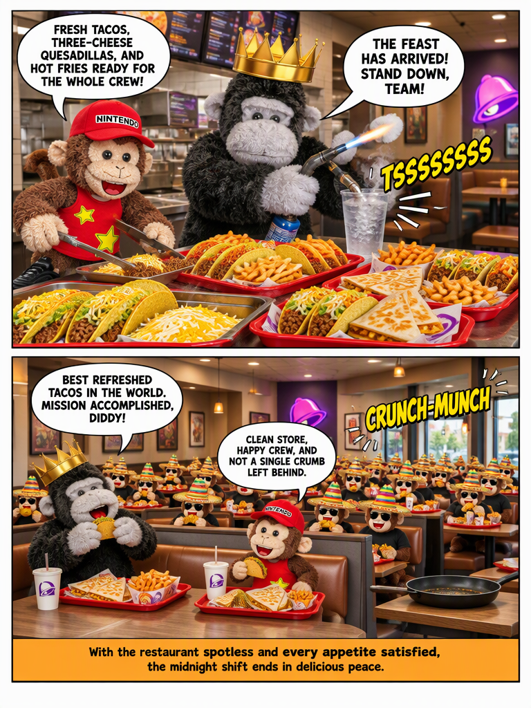 THE GORILLA AT WORK (page 4 of 4)