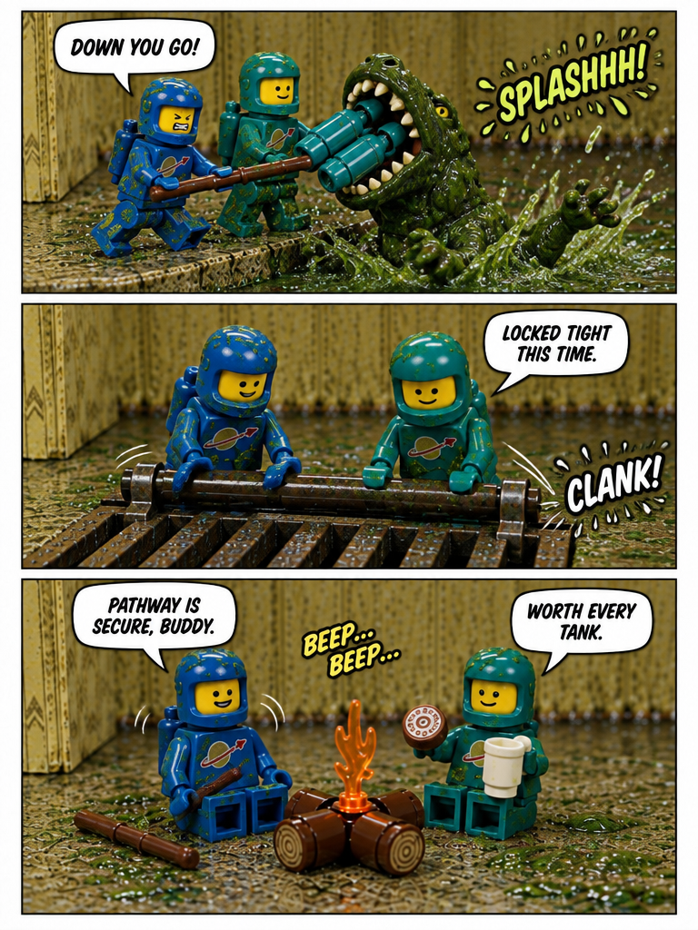 Return from the Slime Drain (page 4 of 4)