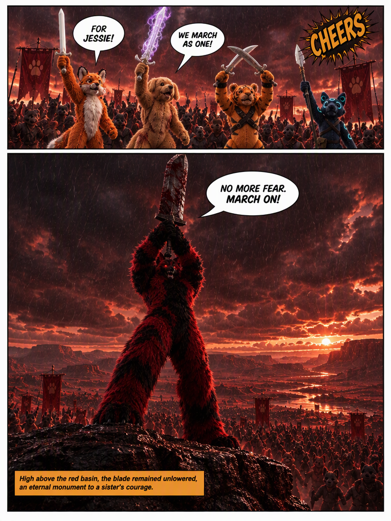 It would be an honor to Her if you join this war. (page 4 of 4)