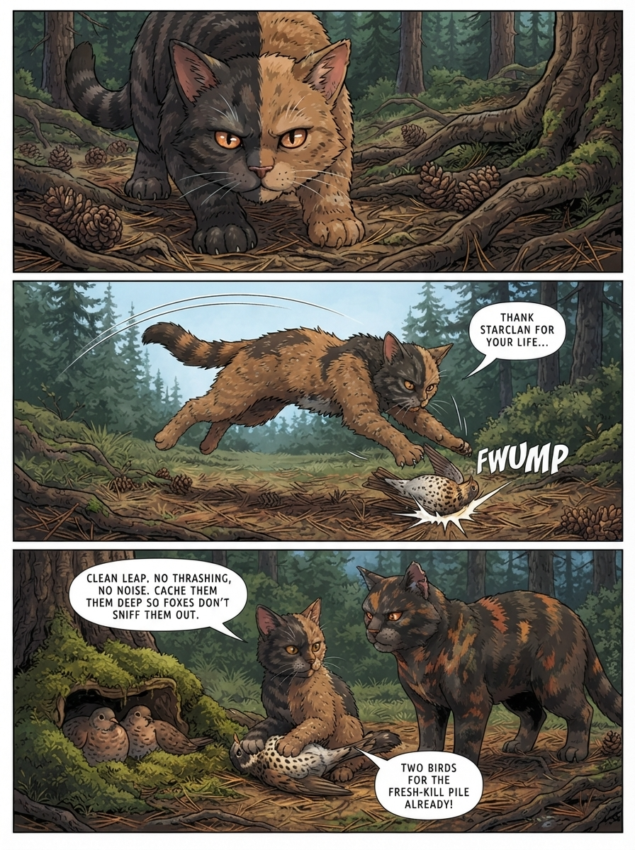 Halfpaw's First Catch (page 2 of 4)