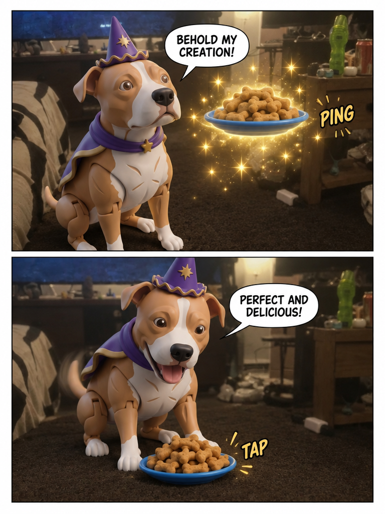 A Wizard Dog's Snack Charm (page 2 of 4)