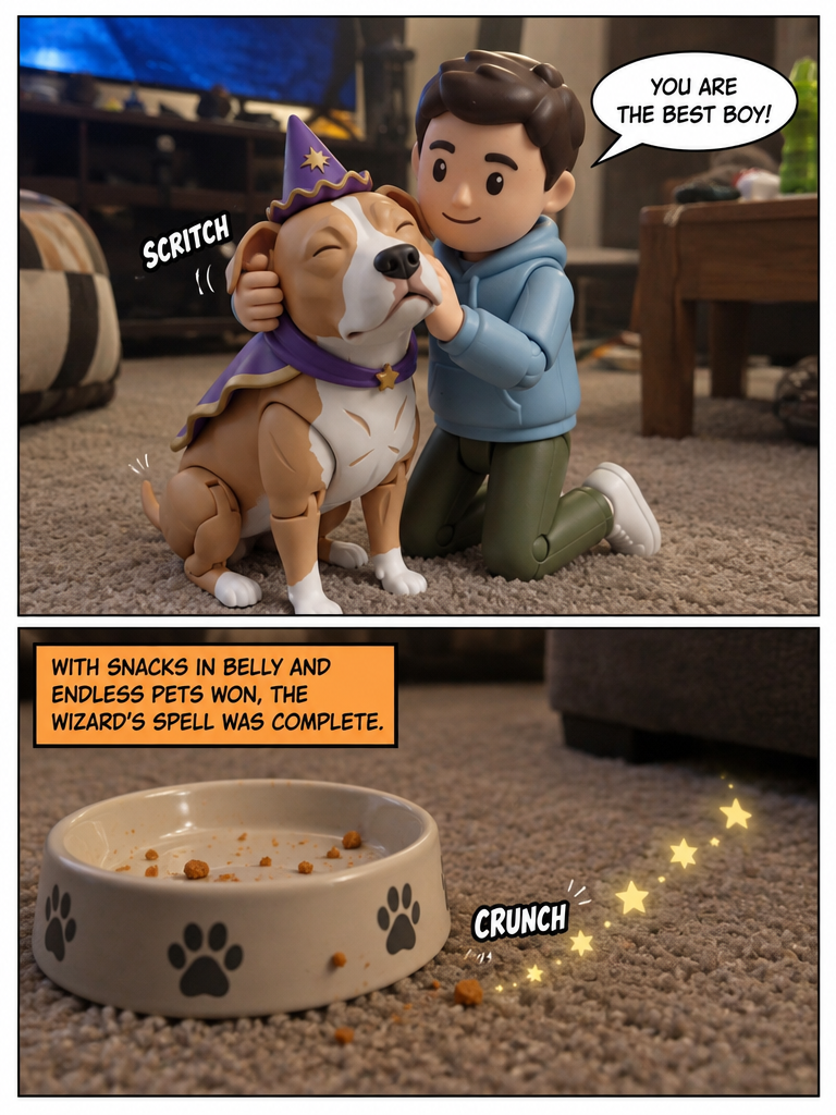 A Wizard Dog's Snack Charm (page 4 of 4)