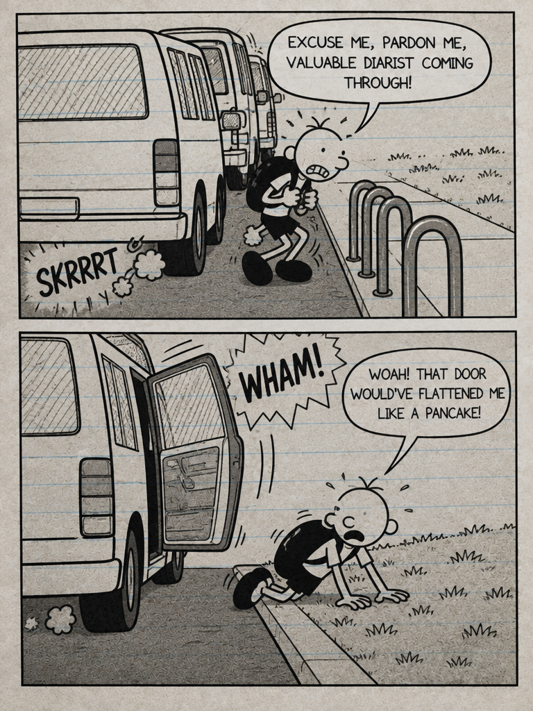 Not a Diary Ep 2: Surrounded by Cars in the Parking Lot (page 3 of 4)