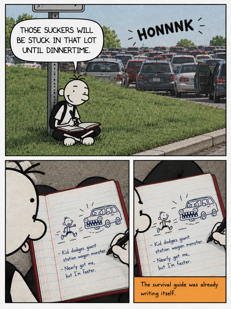 Not a Diary Ep 2: Surrounded by Cars in the Parking Lot (page 4 of 4)