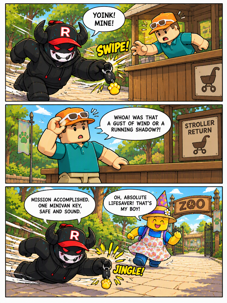 The Parking Lot Scramble (page 3 of 4)