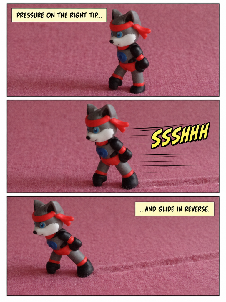 Moonwalk Rhythm on the Pink Felt (page 2 of 4)