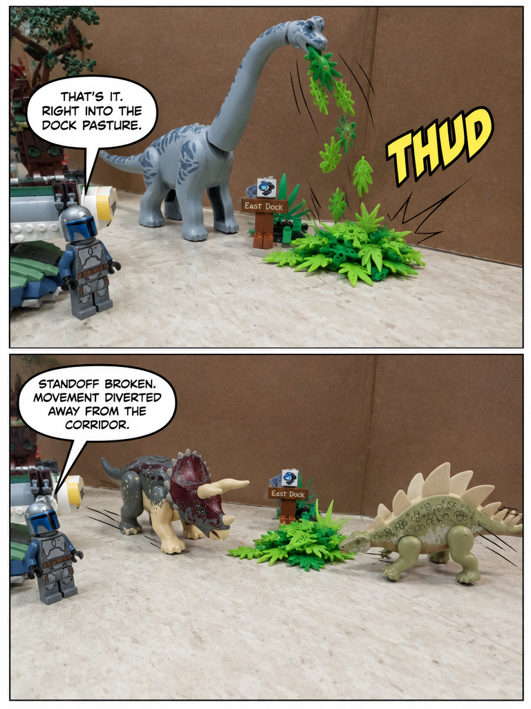 Dinosaur Land: The Dock Gate Crossing episode 2 (page 3 of 4)