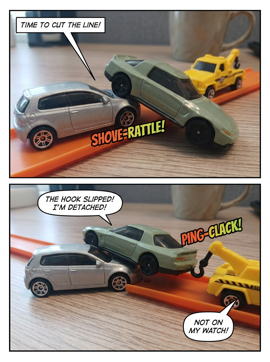 Interception on the Orange Track (page 3 of 4)