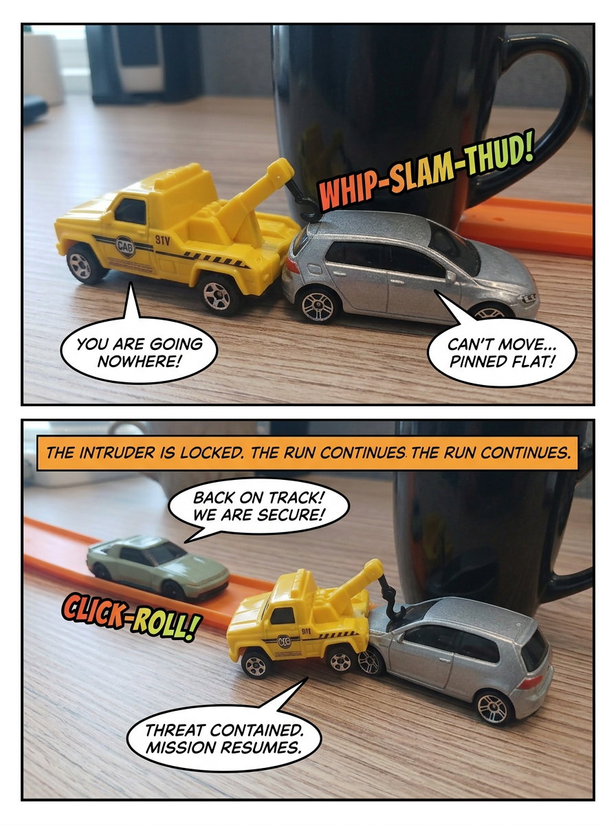 Interception on the Orange Track (page 4 of 4)
