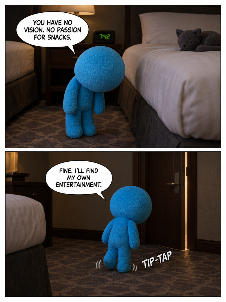 Late Night Hotel Errands (page 5 of 8)