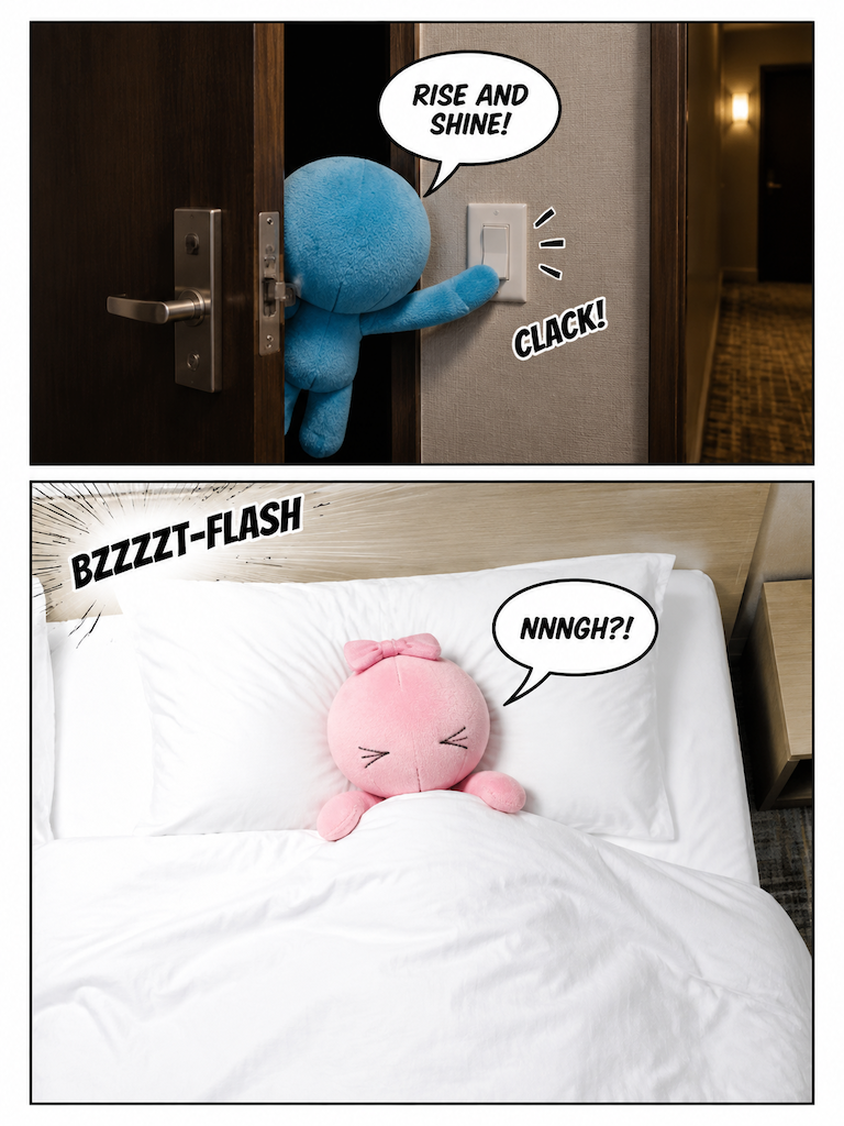 Late Night Hotel Errands (page 7 of 8)