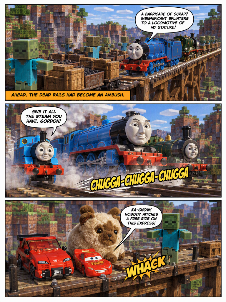 Express Run on the Dead Rails (page 2 of 4)