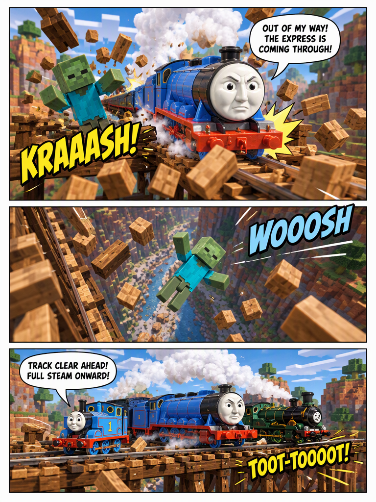 Express Run on the Dead Rails (page 3 of 4)
