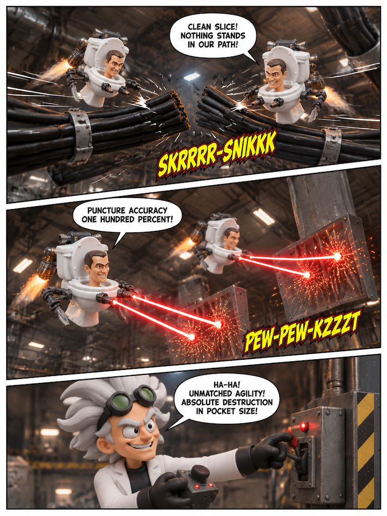 The Arsenal of Skibidi Julia (page 3 of 4)