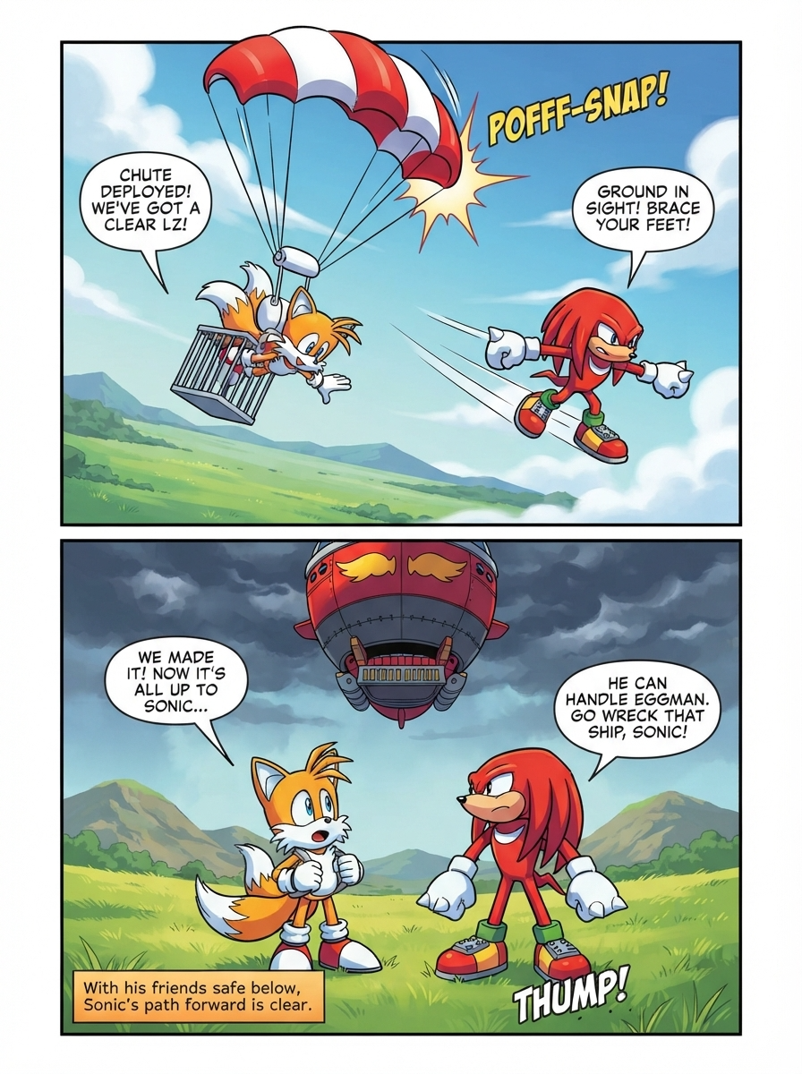 Airborne Rescue and the Tower Ascent (page 3 of 4)