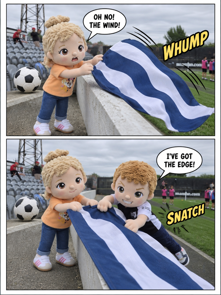 Hanging the Match Banner (page 2 of 4)